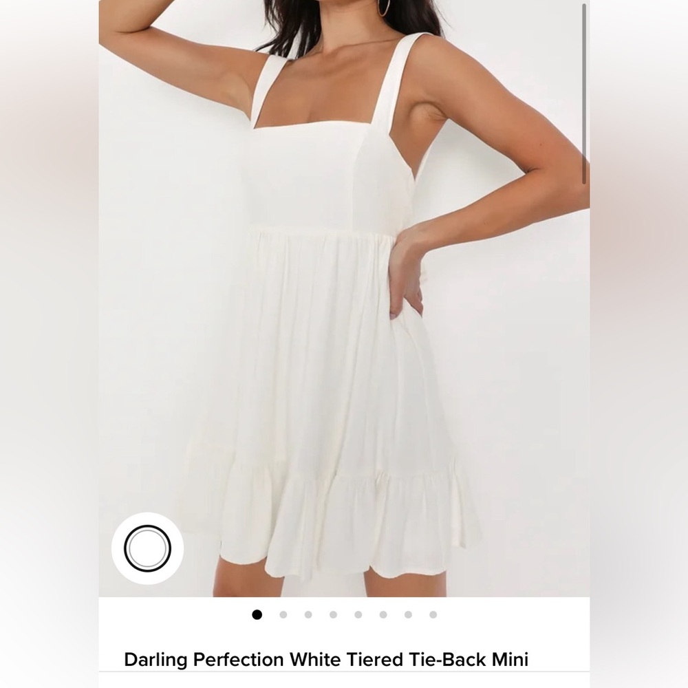 Lulu's Red and White Sleeveless Sundress Wedding Guest